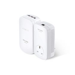 TP-LINK TL-WPA8730 KIT Adaptateur réseau CPL 1750 Mbit/s Ethernet/LAN Wifi Blanc 2 pièce(s)