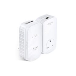 TP-LINK TL-WPA8730 KIT Adaptateur réseau CPL 1750 Mbit/s Ethernet/LAN Wifi Blanc 2 pièce(s)