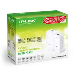 TP-LINK TL-WPA8730 KIT PowerLine network adapter 1750 Mbit/s Ethernet LAN Wi-Fi White 2 pc(s)