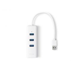 TP-LINK UE330 hub de interfaz USB 3.2 Gen 1 (3.1 Gen 1) Type-A 1000 Mbit/s Blanco