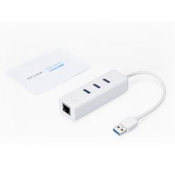 TP-LINK UE330 interface hub USB 3.2 Gen 1 (3.1 Gen 1) Type-A 1000 Mbit/s White