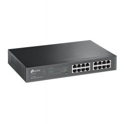 TP-LINK TL-SG1016PE commutateur réseau Géré Gigabit Ethernet (10/100/1000) Connexion Ethernet, supportant l'alimentation…