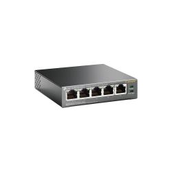 TP-LINK TL-SF1005P network switch Unmanaged Fast Ethernet (10/100) Power over Ethernet (PoE) Black