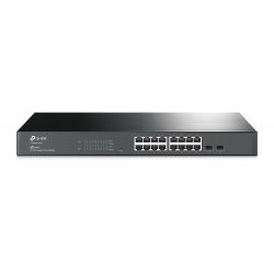 TP-LINK T1600G-18TS switch de rede Gerido L2/L3/L4 Gigabit Ethernet (10/100/1000) 1U Preto