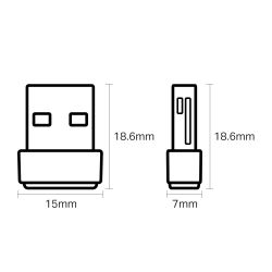 TP-LINK Archer T2U Nano WLAN 633 Mbit/s