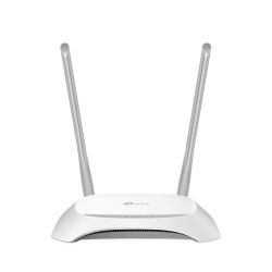 TP-LINK TL-WR850N router inalámbrico Ethernet rápido Banda única (2,4 GHz) 4G Gris, Blanco