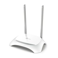 TP-LINK TL-WR850N router sem fios Fast Ethernet Single-band (2,4 GHz) 4G Cinzento, Branco