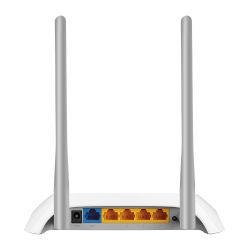 TP-LINK TL-WR850N routeur sans fil Fast Ethernet Monobande (2,4 GHz) 4G Gris, Blanc