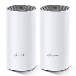 TP-LINK Deco E4 (2-pack) Doble banda (2,4 GHz / 5 GHz) Wi-Fi 5 (802.11ac) Blanco, Gris Interno