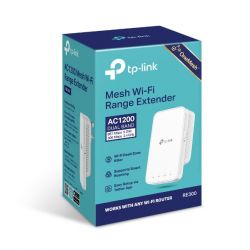 TP-LINK RE300 ampliador de red Repetidor de red Blanco