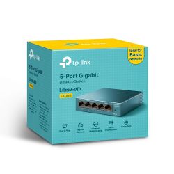 TP-LINK LS105G Não-gerido Gigabit Ethernet (10/100/1000) Azul