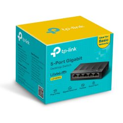 TP-LINK LS1005G network switch Gigabit Ethernet (10/100/1000) Black