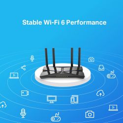 TP-LINK Archer AX10 router inalámbrico Gigabit Ethernet Doble banda (2,4 GHz / 5 GHz) Negro