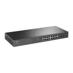 TP-LINK JetStream 16-Port Gigabit Easy Smart PoE/PoE+ Switch