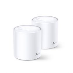 TP-LINK Deco X20 (2-pack) router inalámbrico Gigabit Ethernet Doble banda (2,4 GHz / 5 GHz) 4G Blanco