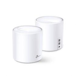 TP-LINK Deco X20 (2-pack) router inalámbrico Gigabit Ethernet Doble banda (2,4 GHz / 5 GHz) 4G Blanco