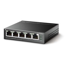 TP-LINK TL-SF1005LP switch de rede Não-gerido Fast Ethernet (10/100) Power over Ethernet (PoE) Preto