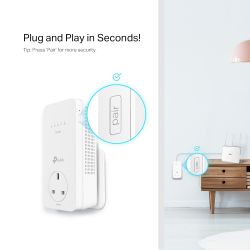 TP-LINK AV1300 Gigabit Passthrough Powerline ac Wi-Fi Extender