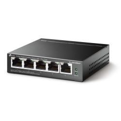 TP-LINK TL-SG1005LP switch No administrado Gigabit Ethernet (10/100/1000) Energía sobre Ethernet (PoE) Negro