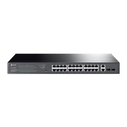 TP-LINK TL-SG1428PE commutateur réseau Géré Gigabit Ethernet (10/100/1000) Connexion Ethernet, supportant…