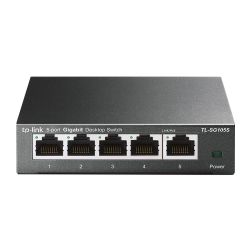 TP-LINK TL-SG105S switch No administrado Gigabit Ethernet (10/100/1000) Negro