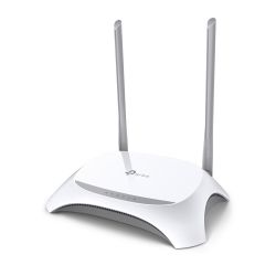 TP-LINK TL-MR3420 routeur sans fil Fast Ethernet Noir, Blanc