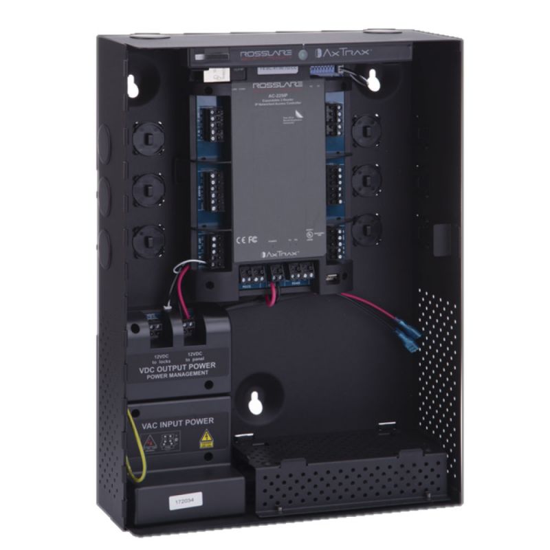 Rosslare AC-215IP-BE Panel de control Rosslare para 2 lectores