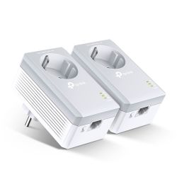 TP-LINK TL-PA4010P KIT V4 adaptador de rede PowerLine 600 Mbit/s Ethernet LAN Cinzento, Branco 2 unidade(s)