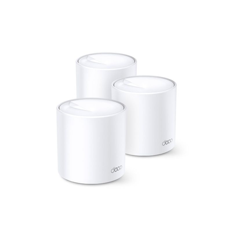 TP-LINK DECO X20 (3-PACK) router inalámbrico Gigabit Ethernet Doble banda (2,4 GHz / 5 GHz) 4G Blanco