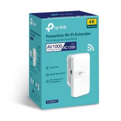 TP-LINK TL-WPA7617 Adaptateur réseau CPL 1200 Mbit/s Ethernet/LAN Wifi Blanc 1 pièce(s)