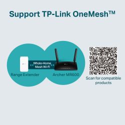 TP-LINK Archer MR600 router inalámbrico Gigabit Ethernet Doble banda (2,4 GHz / 5 GHz) 3G 4G Negro Versión 2