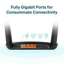 TP-LINK 4G+ Cat6 AC1200 Wireless Dual Band Gigabit Router Version 2