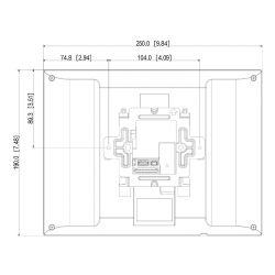 Dahua VTH8641KMS-WP Indoor Monitor 10" Surface Mount for IP…