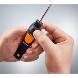 Testo 0563 5915 915i kit de température - Thermomètre avec sondes de température à commande via Smartphone