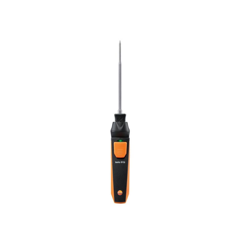 Testo 0563 1915 Termómetro 915i con sonda de inmersión/penetración y manejo con smartphone