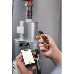 Testo 0560 1805 Thermomètre à infrarouges 805i avec commande Smartphone