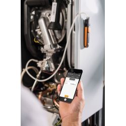 Testo 0560 1510 Differential pressure measuring instrument with smartphone operation