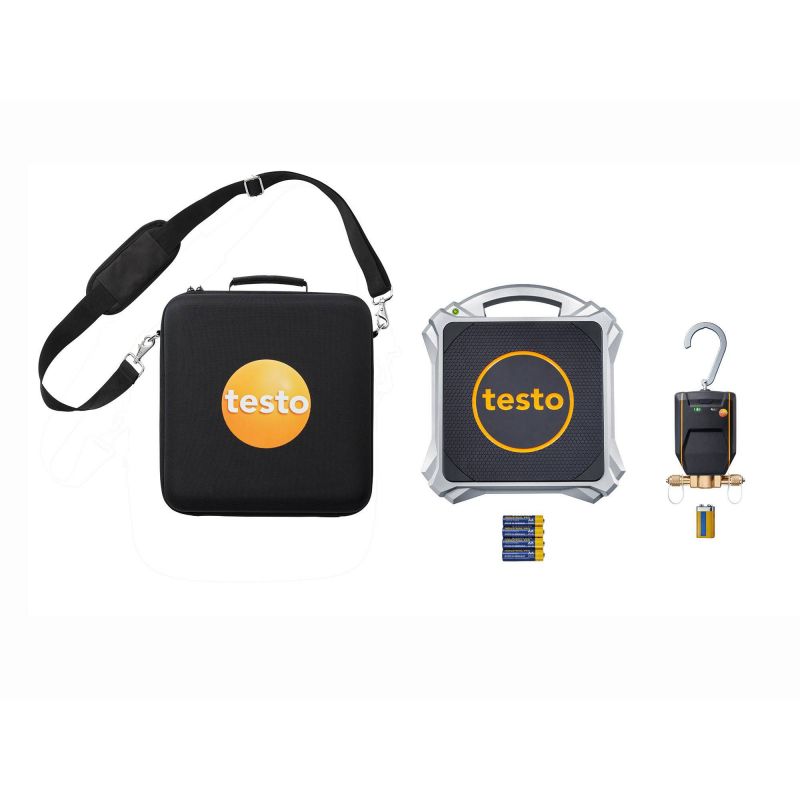 Testo 0564 2560 Set báscula para refrigerantes 560i para la carga automática de refrigerantes