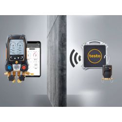 Testo 0564 2560 Balança de refrigerante digital e válvula inteligente com Bluetooth