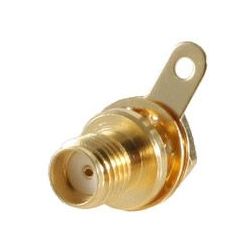 Conector SMA 90º para caixa fechada