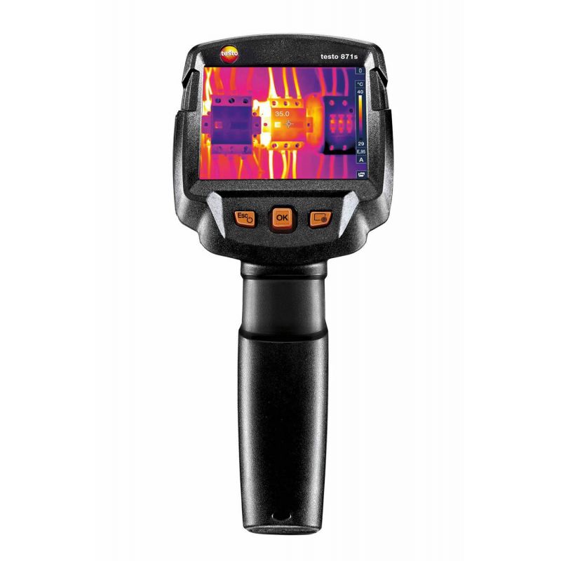 Testo 0560 8716 871s thermal imager, 240 x 180 pixels, App