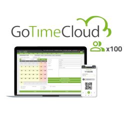 Zkteco ZK-GOTIMECLOUD-100 - Licencia Control de Presencia y Accesos, Basado en…