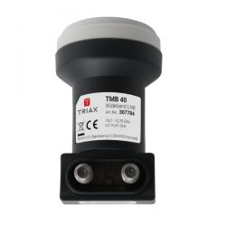 Kit Triax OTX 1310 O conjunto inclui um LNB de banda larga TWB 40 e a unidade OTX com comprimento de onda óptico de 1310nm