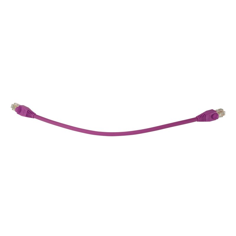 Cabo de rede RJ45 U/UTP Cat 6 Cu LSFH 0,3 m Violet Televes