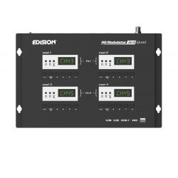 Modulateur Edision HDMI 3n1 Quad vers DVB-T DVB-C ISDB-T