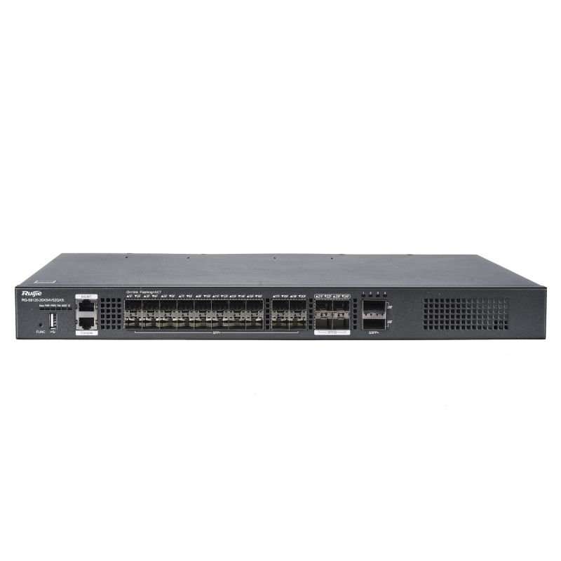 Ruijie RG-S6120-20XS4VS2QXS - Ruijie Switch Cloud Gestionable L3, 20 SFP+ + 4 SFP28…