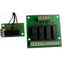 CSMR MDN4-12 12 Vdc relay circuit with switched contacts.