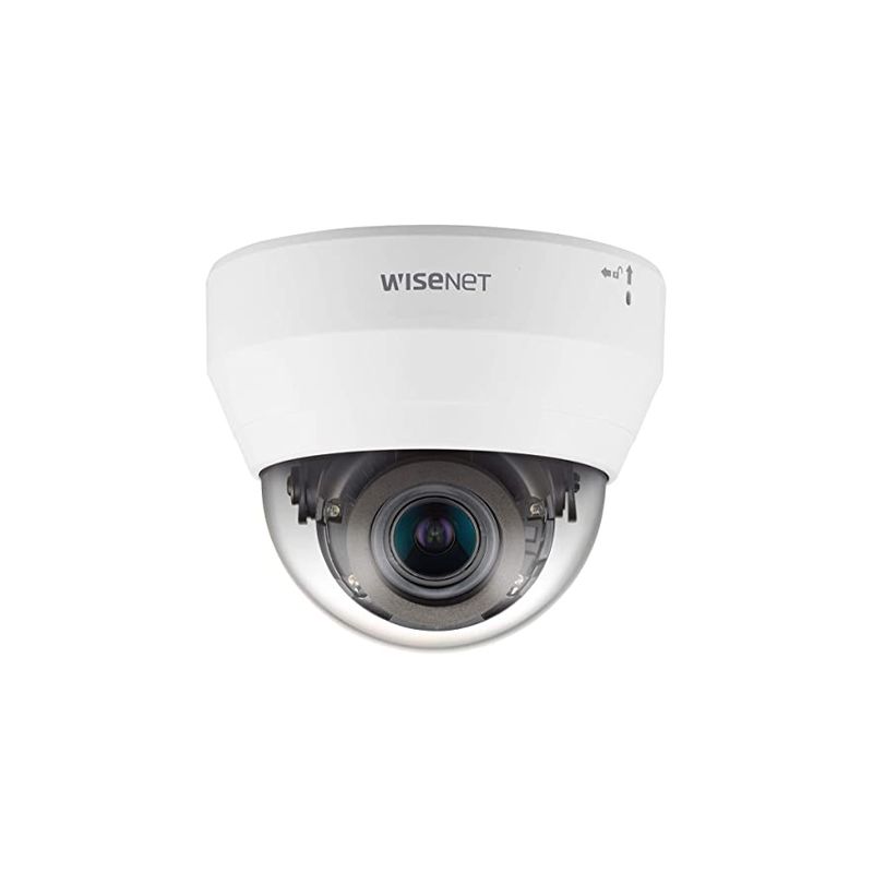 Wisenet QND-6082R Mini-dôme IP 2Mpx, LED IR 20 m avec ICR,…