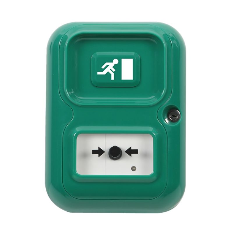 STI STI-AP-1-G-R Alert Point button. Green color.