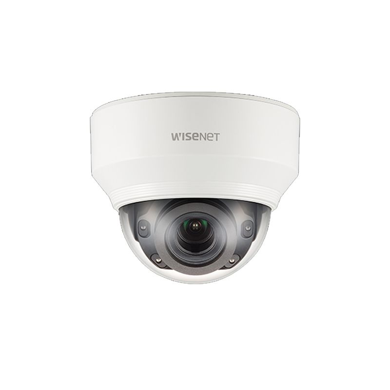 Wisenet XND-8080R Mini-dôme IP 5Mpx, LED IR 30m avec ICR,…